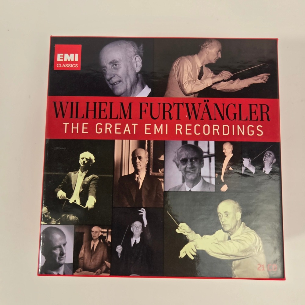 Wilhelm Furtwangler The Great EMI Recordings 21 CD EMI Classics Mint
